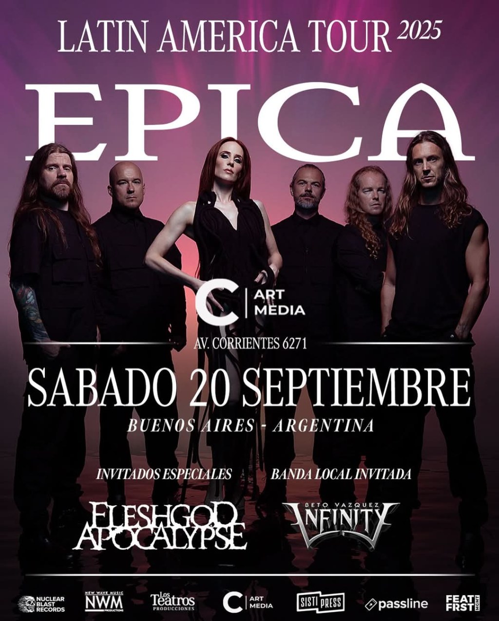 EPICA presenta «Aspiral» en Buenos&nbsp;Aires