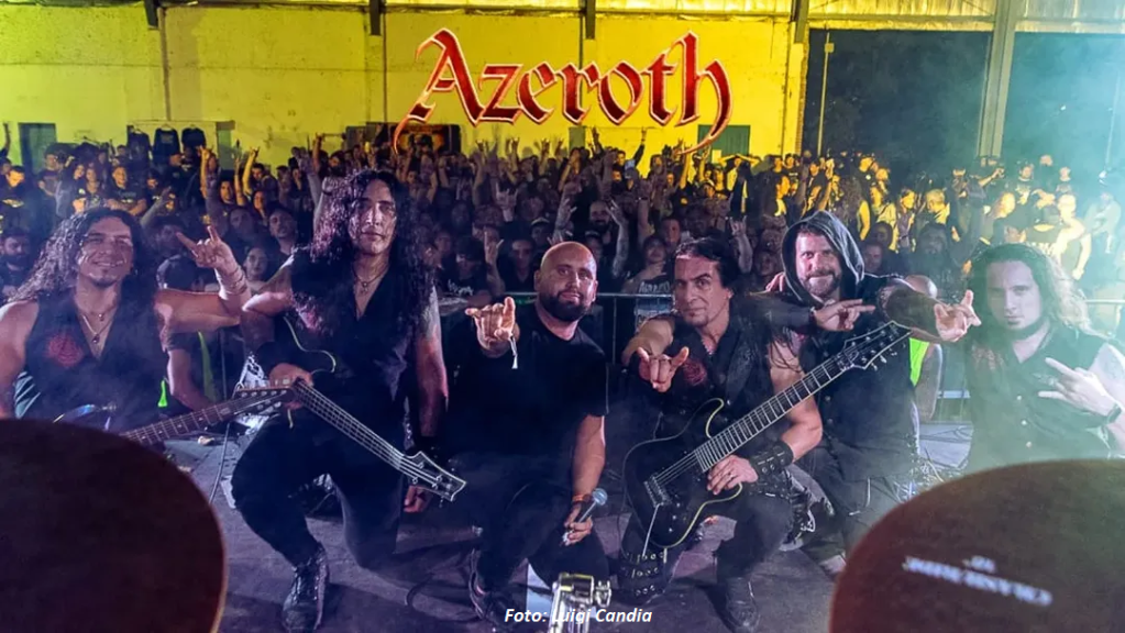 AZEROTH Celebra 25 Años de Power Metal en&nbsp;Vivo