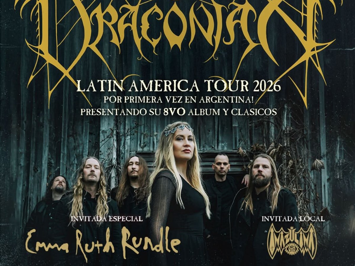 DRACONIAN llega por primera vez a la&nbsp;Argentina